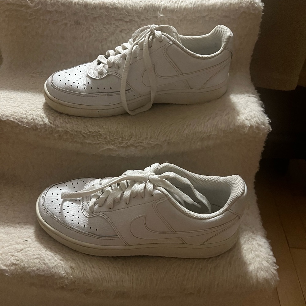 White Nike Air Force 1 Sneakers